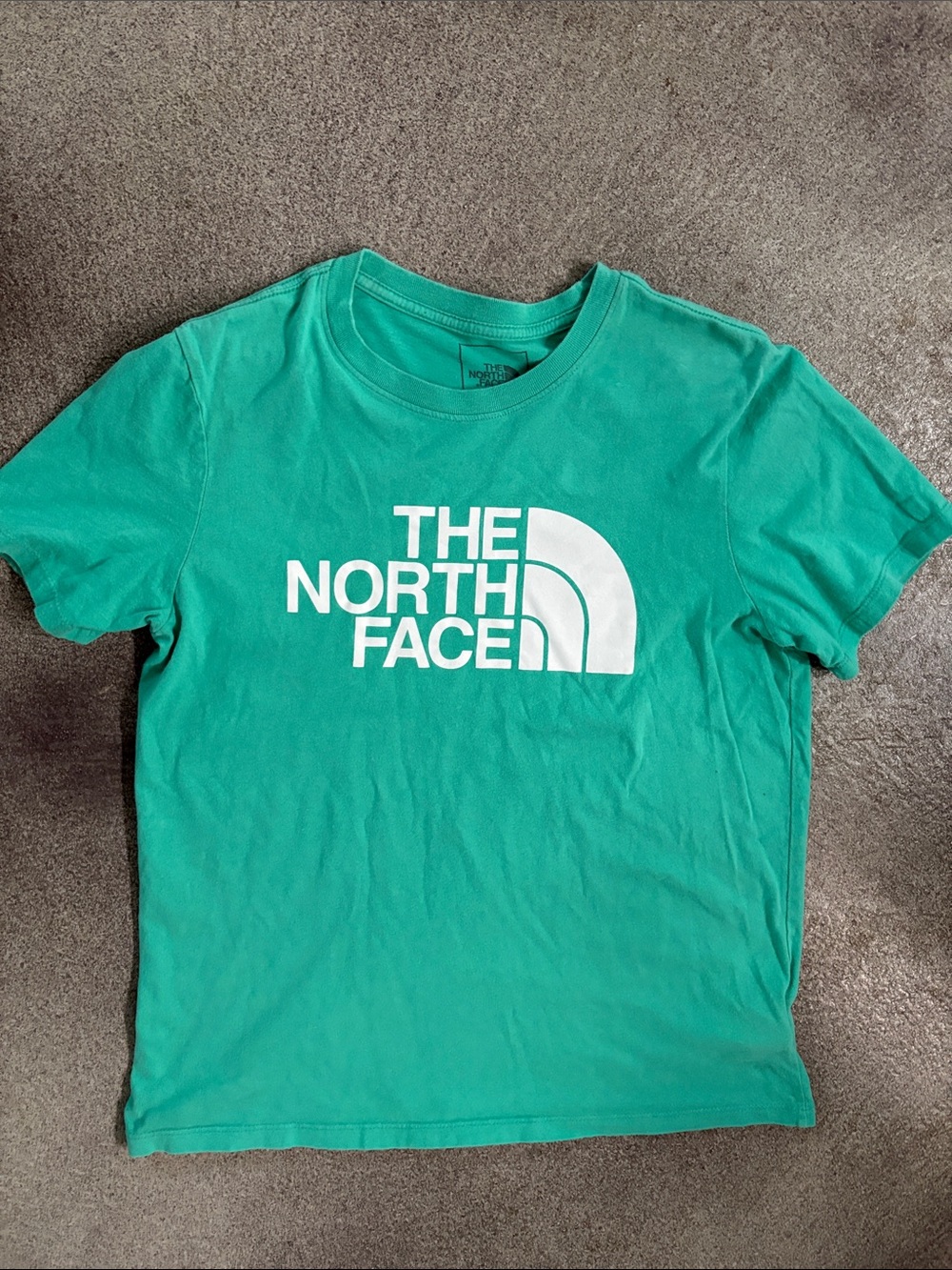 The North Face Teal Logo Short Sleeve Tee Women’s (S)